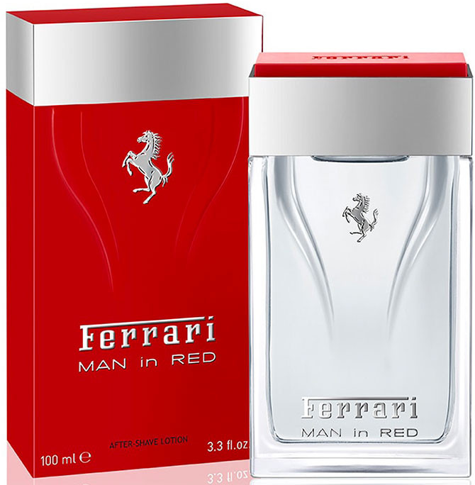 Woda po goleniu Ferrari Man in Red         Z WŁOCH