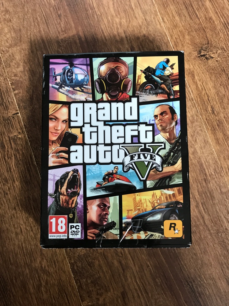 GTA V 5 PC WERSJA WERSJA PUDEŁKOWA