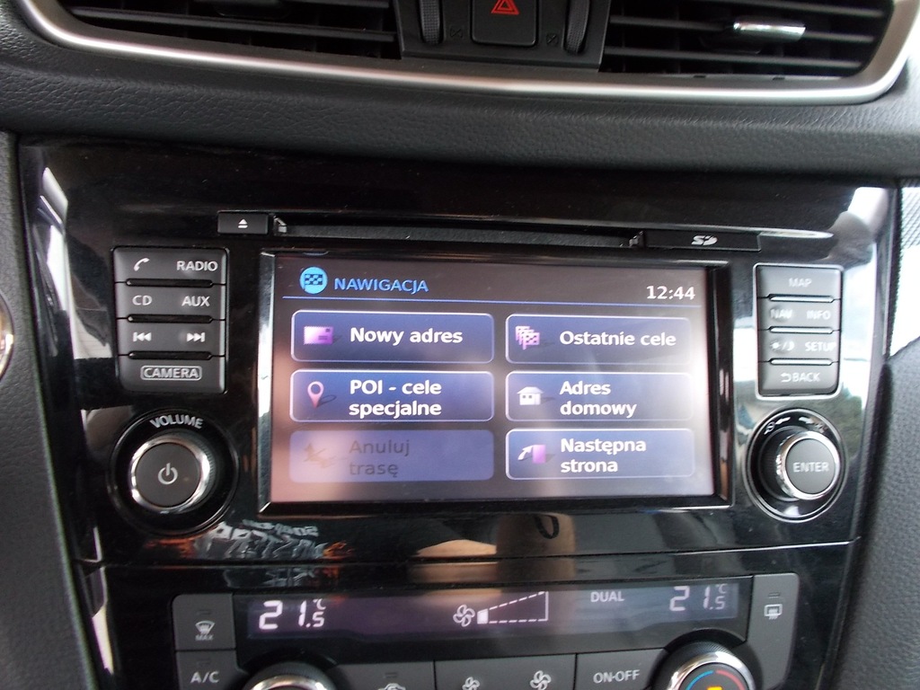 Allegro Nawigacja Nissan Xtrail 2015