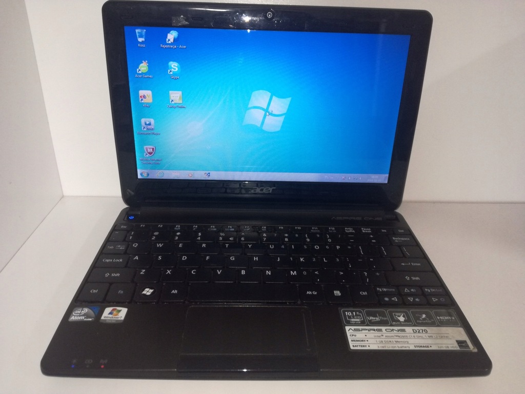 Диск восстановления acer aspire one d270