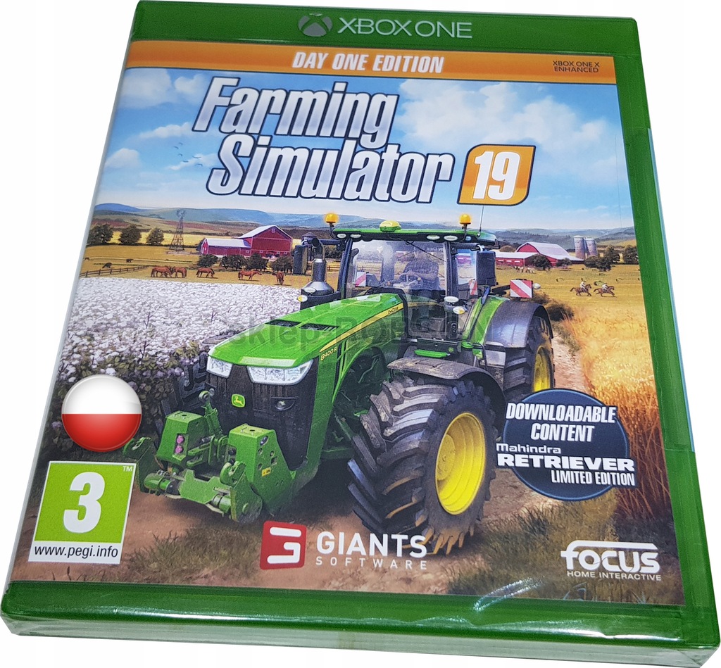 FARMING SIMULATOR 19 XBOX ONE DAY ONE EDITION XONE