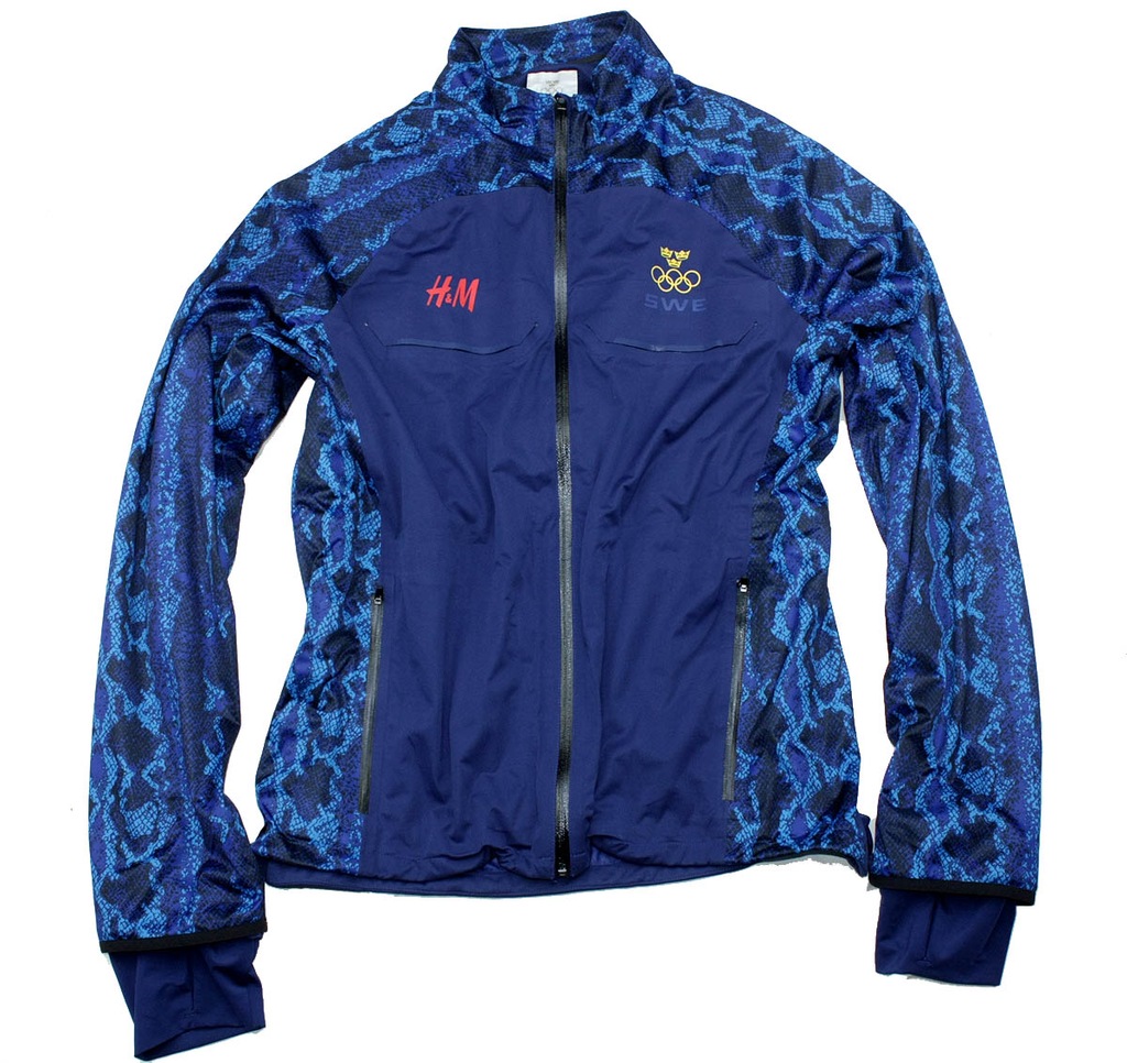 ! H&M LEKKA KURTKA OLIMPIJSKA SZWECJA SOCZI XL