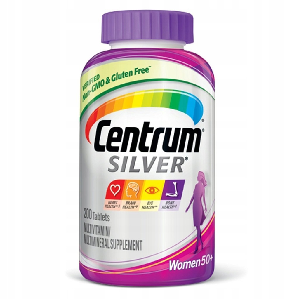 Centrum Silver Ona 50+ witaminy minerał 200 tab