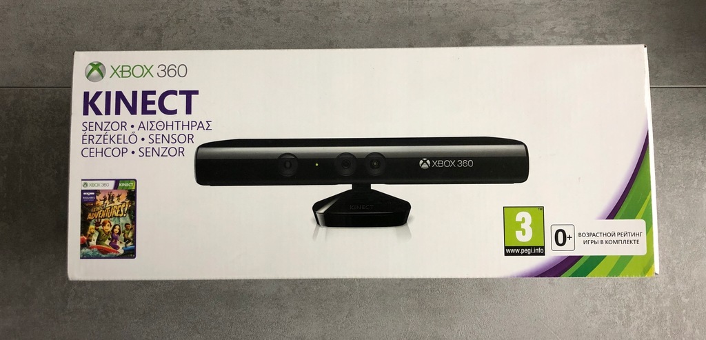 Kinect Xbox360 Całkiem nowy zestaw + 4 gry HIT