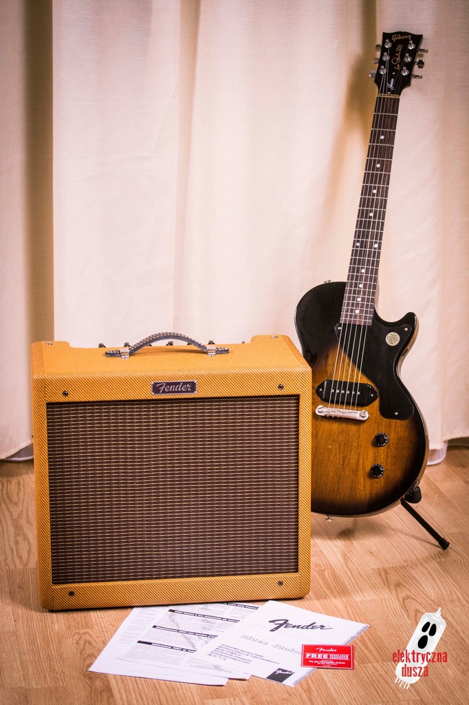 FENDER BLUES JUNIOR LACQUERED TWEED JENSEN NOWY 7122204952