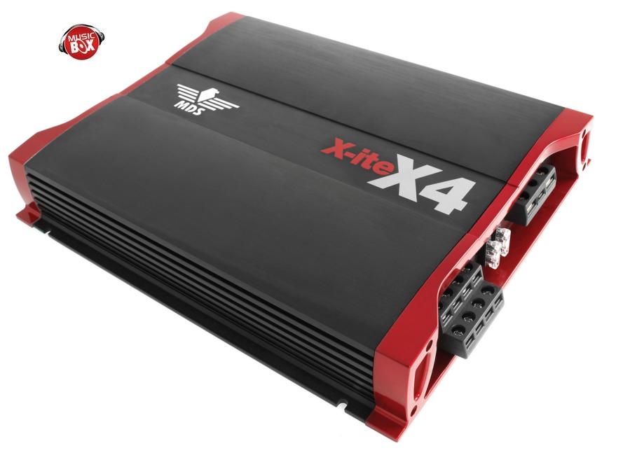 WZMACNIACZ SAMOCHODOWY MDS X-ITE X4 500W SKLEP