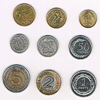 Menniczy zestaw monet obiegowych 2018r