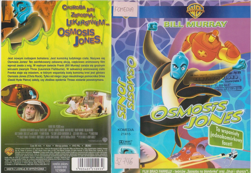 [VHS-318] OSMOSIS JONES