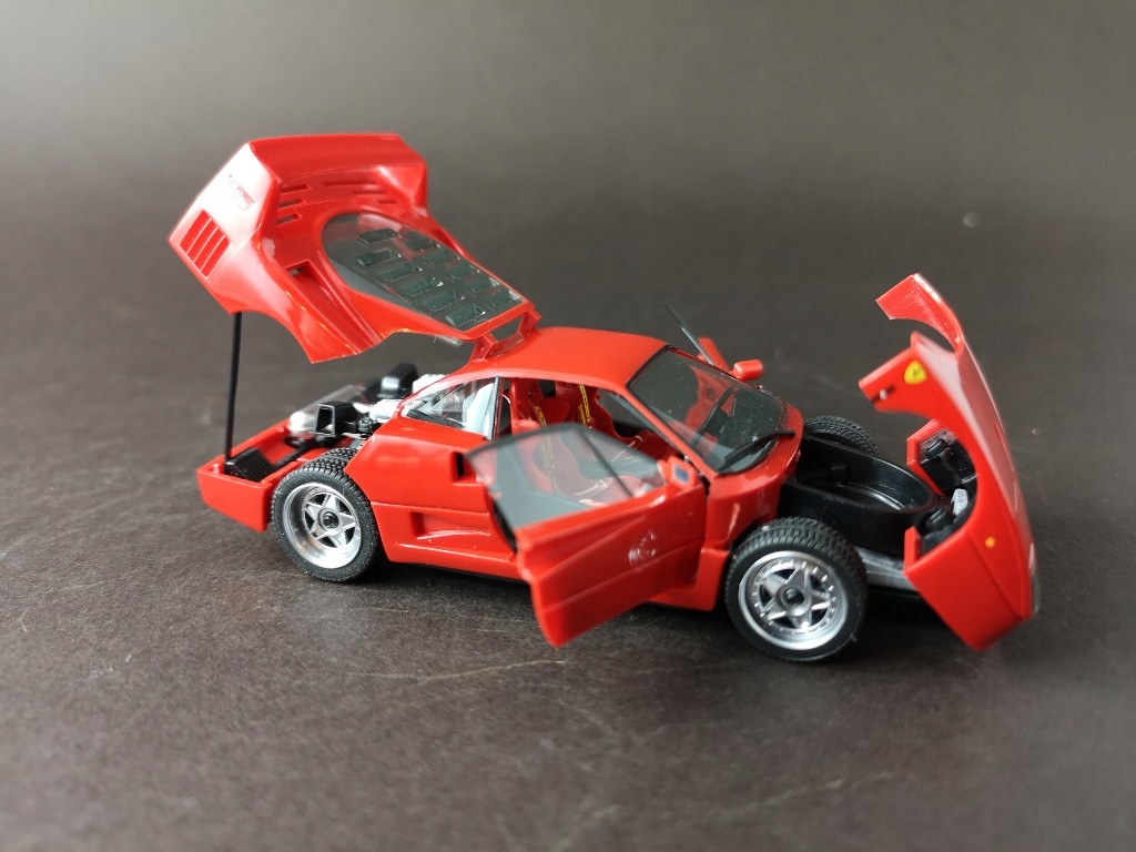 Ferrari F40 herpa 1:43 - 7719834192 - oficjalne archiwum Allegro