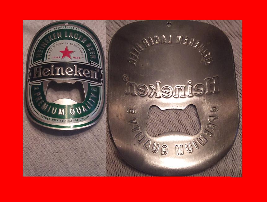 OTWIERACZ DO BUTELEK PIWO PIWA HEINEKEN KAPSLI WAK