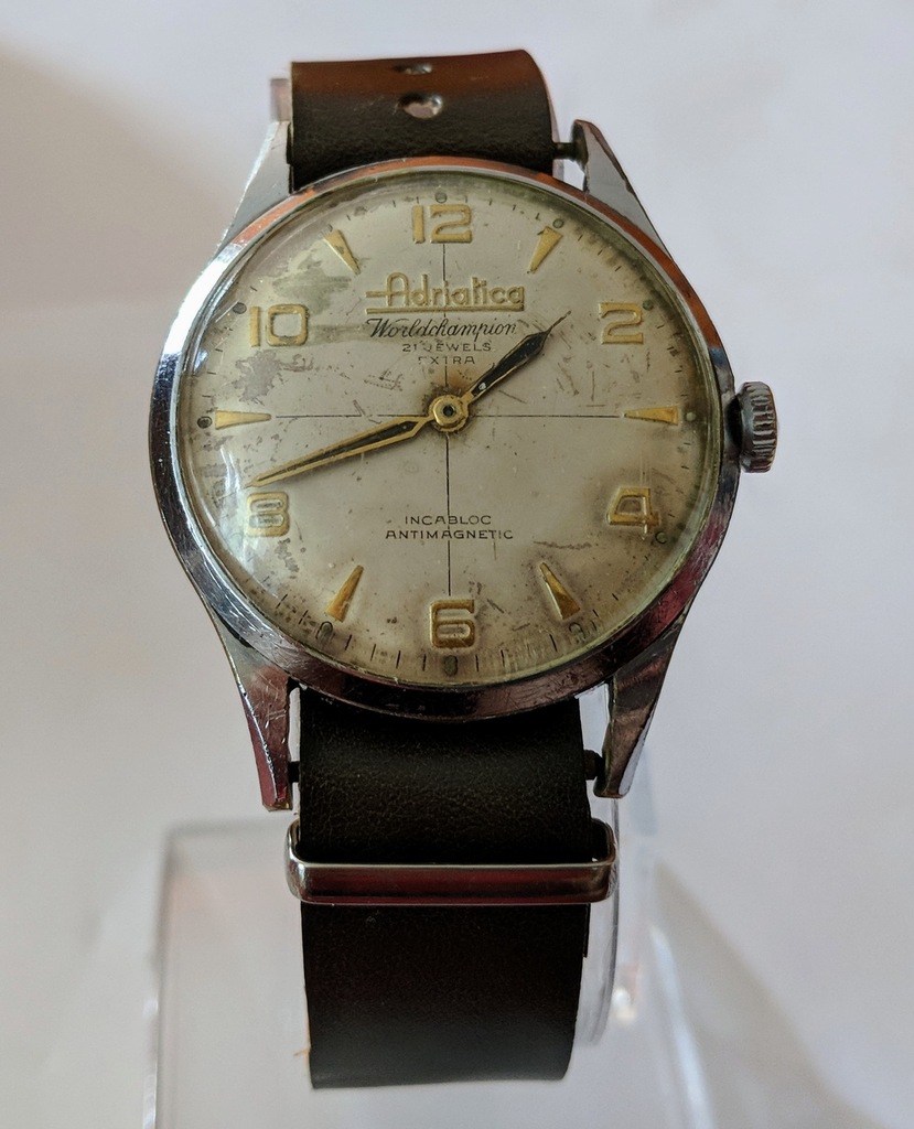 Zegarek Adriatica Worldchampion Extra 21 Jewels 7362314297 oficjalne archiwum Allegro