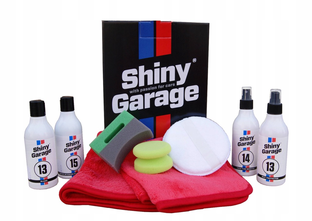 SHINY GARAGE - SAMPLE KIT ZESTAW AUTO KOSMETYKÓW