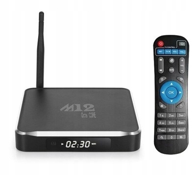 TV BOX M12 OCTA CORE S912 Android 6 SMART 4K 2/16G
