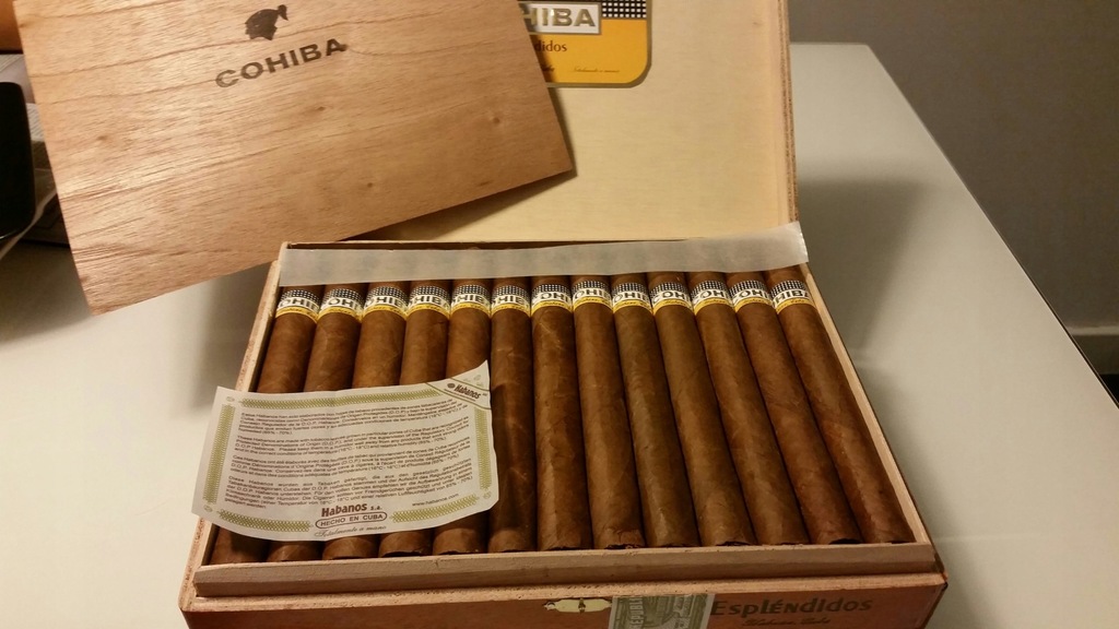 CYGARA COHIBA ESPLENDIDOS 25 KUBA PREZENT Poznań