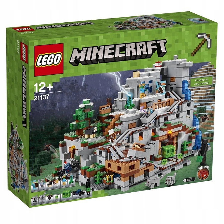 LEGO Minecraft Górska jaskinia 21137