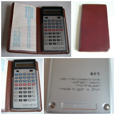 kalkulator MR 610 produkcji GDR