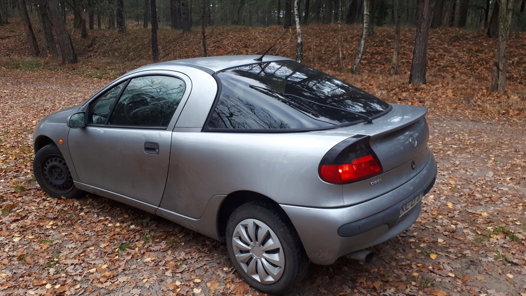 Opel Tigra, 1995, 1,4, srebrny