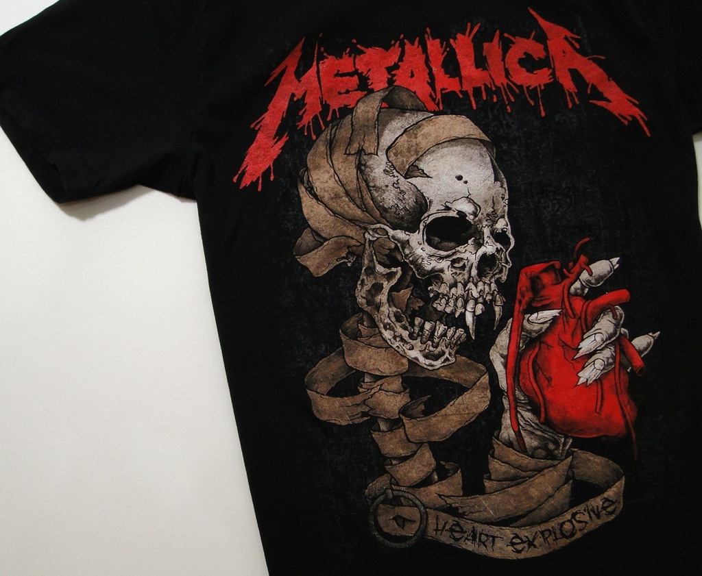 Koszulka METALLICA Heart Explosive Original / M