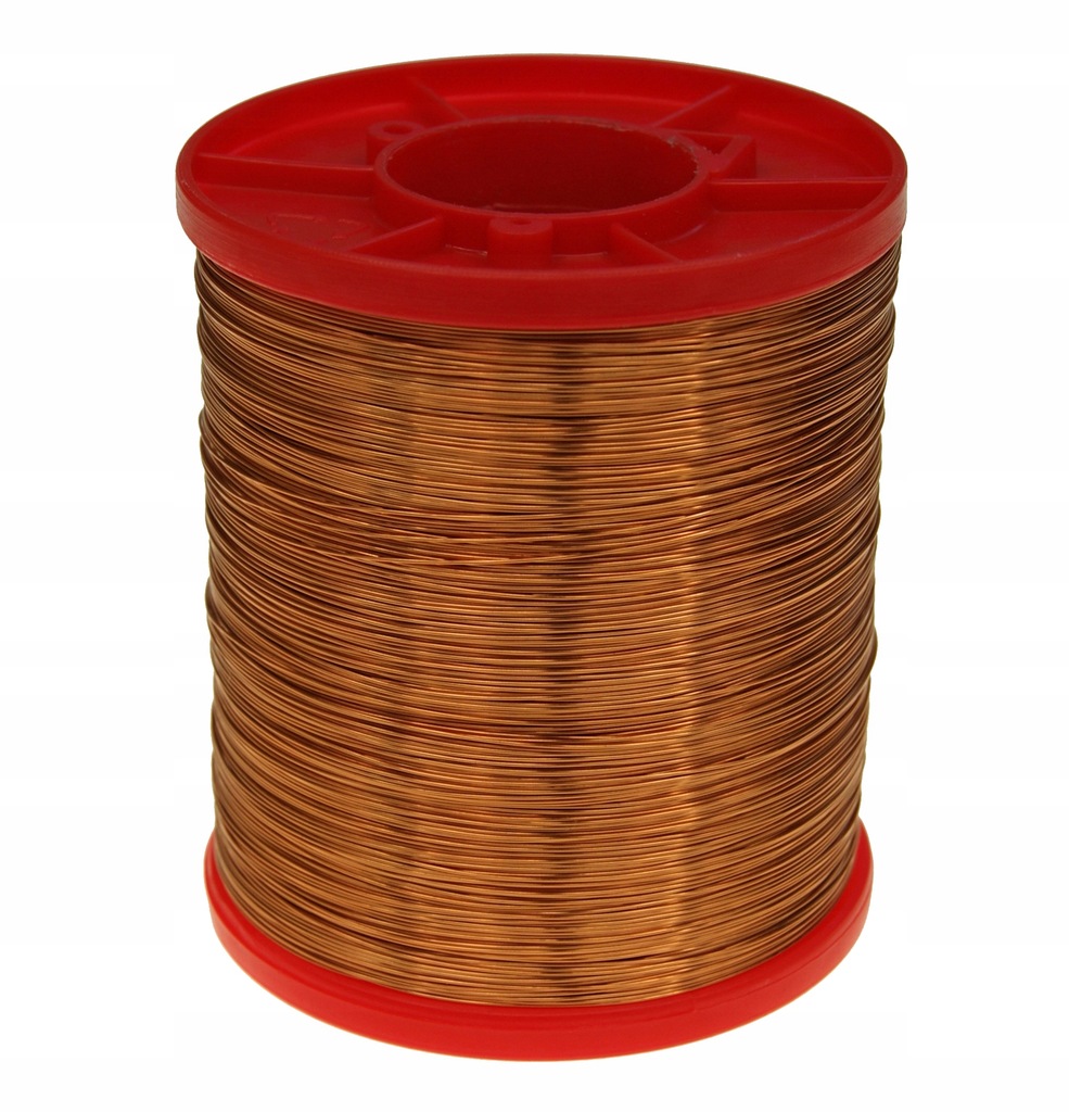 Drut miedziany nawojowy DNE-0,50mm GR1 lub GR2 1kg