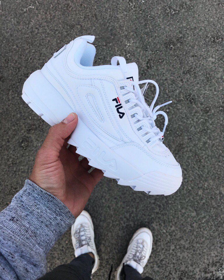 Buty Fila Disruptor 2 White - 7328482786 - oficjalne archiwum Allegro