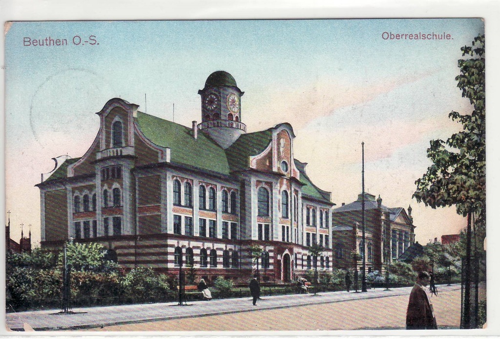 Bytom Beuthen Oberrealschule 1913