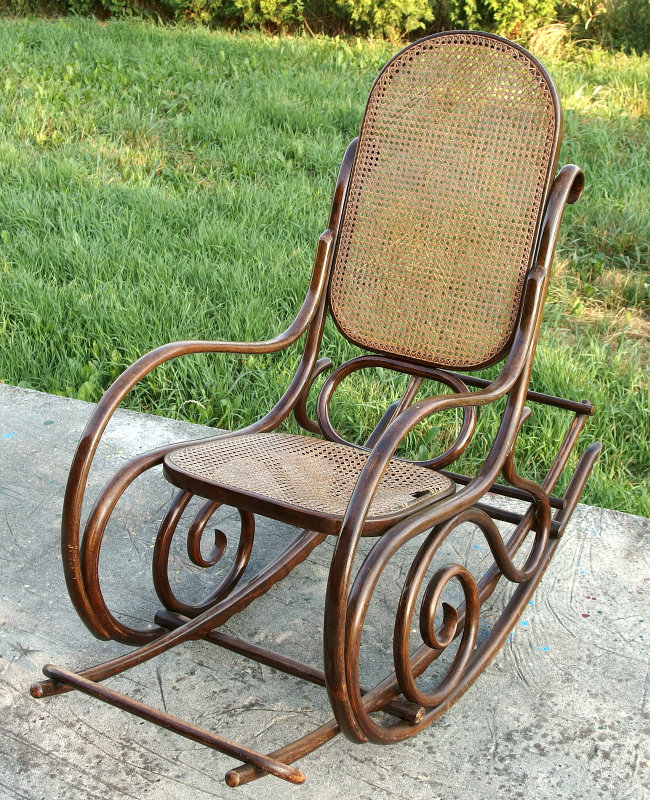 BUJAK THONET, stary FOTEL BUJANY antyk tonet