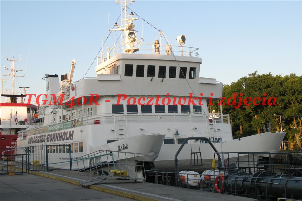 Zdjęcie 10x15 - Statek pasażerski JANTAR Kołobrzeg