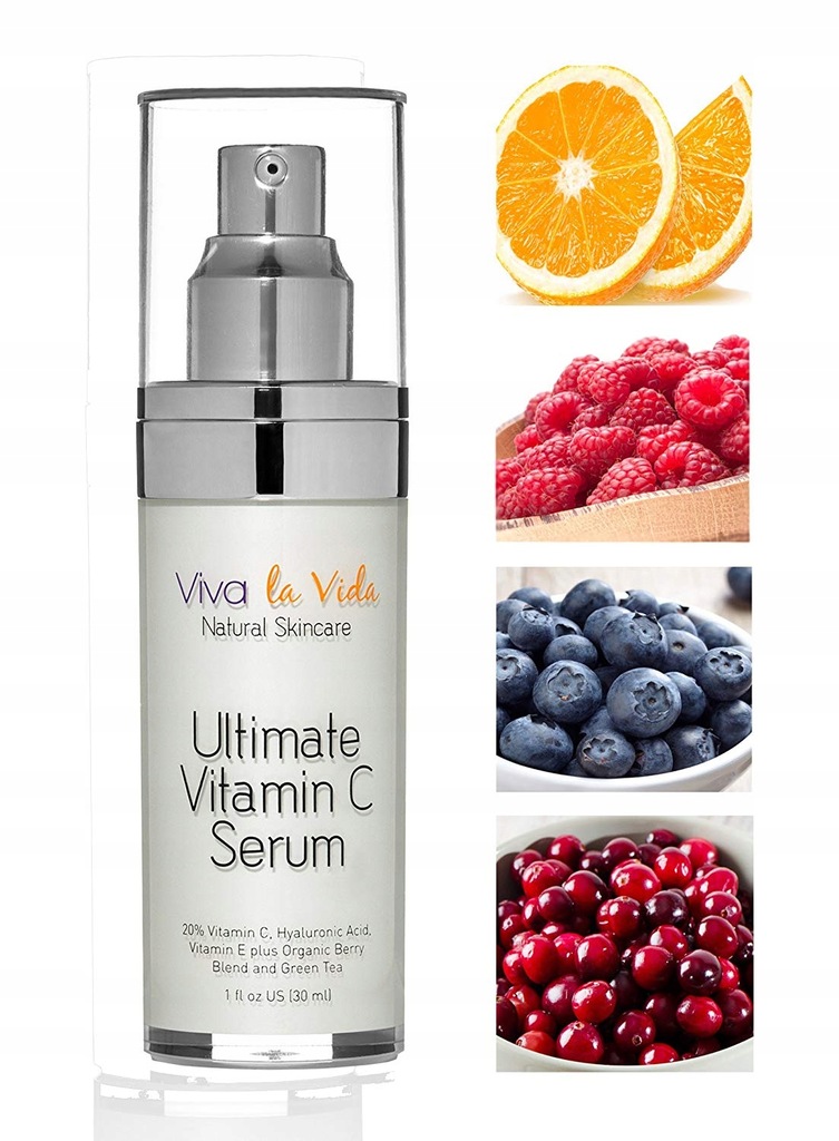 K187 Viva la Vida Serum Witamina C kwas hialuronow