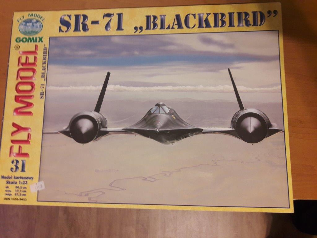 SR-71 BLACKBIRD FLY MODEL NR31