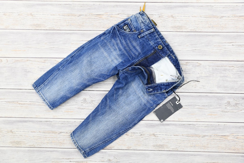 G-STAR ARC 3D LOOSE Męskie Spodenki Jeans W26