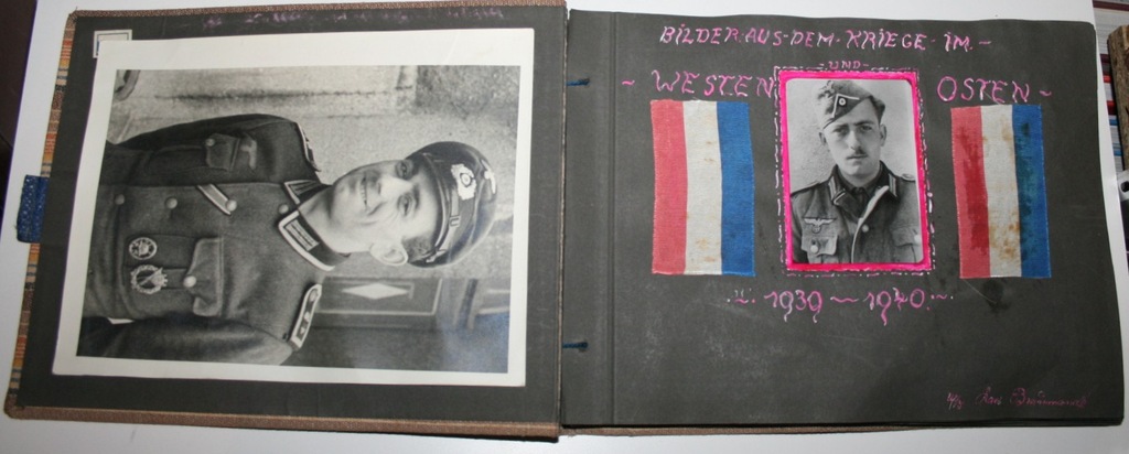 Album zdjęć 1939-1941 Francja Belgia Polska Rosja