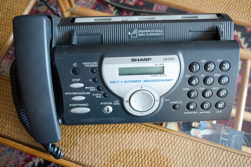 Tele/fax Sharp model UX-D50