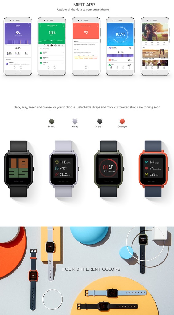 xiaomi amazfit bip ip68