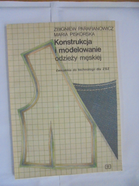 Konstrukcja i modelowanie odzieży męskiej Prafiano