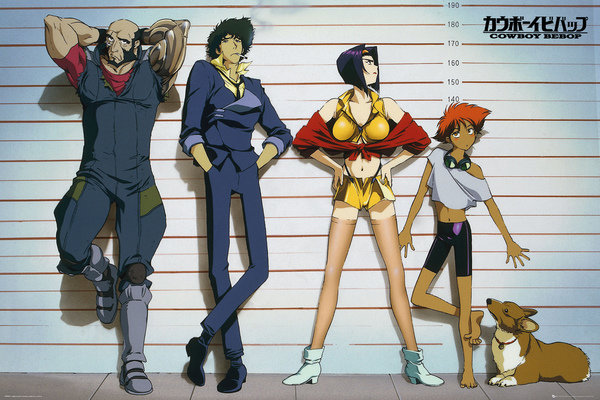 Cowboy Bebop Line Up - plakat 91,5x61 cm