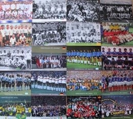 Duże zdjęcia Mistrzowie Świata 1930-2014 20 sztuk