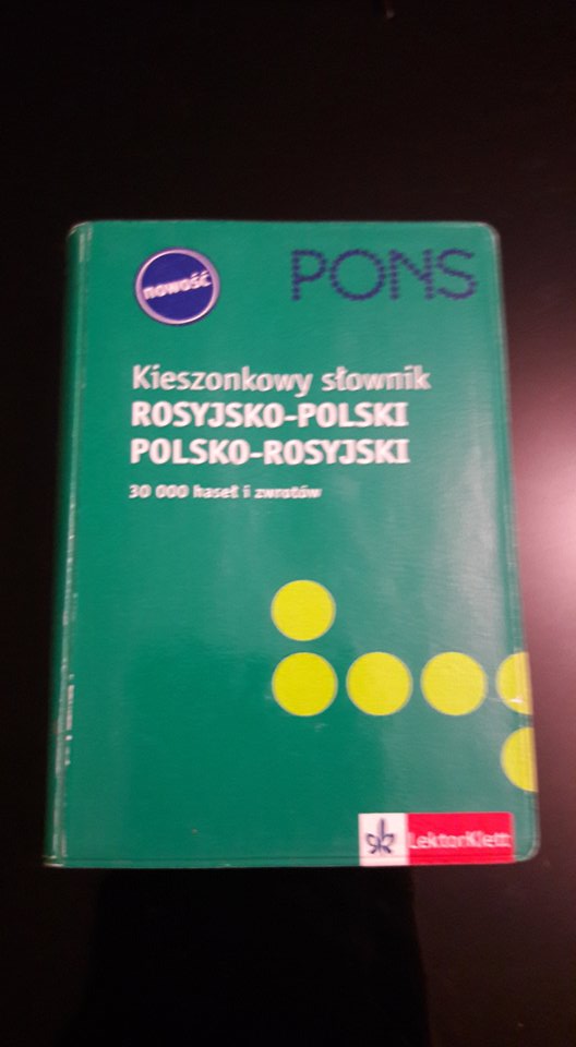 KIESZONKOWY SŁOWNIK ROSYJSKI PONS ros-pol pol-ros