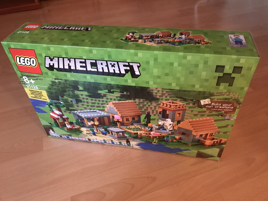 LEGO 21128 Minecraft Wioska ŁÓDŹ Okazja !!!