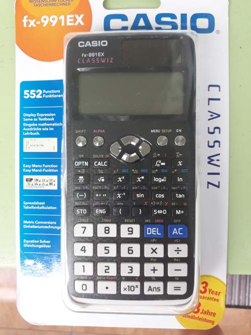 Casio 991cex best sale