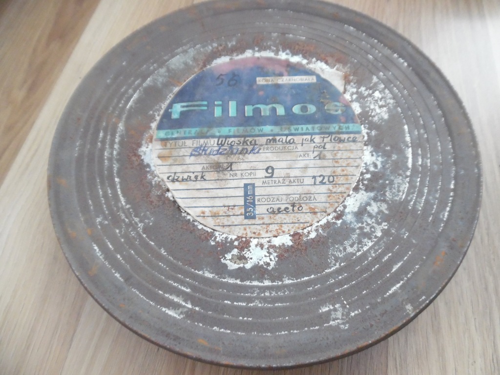 TAŚMA FILMOWA 16 MM - DUŻA WIOSKA MAŁA JAK PLOWCE