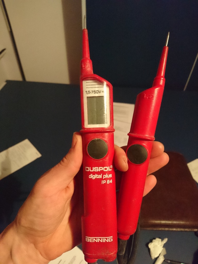 Miernik Benning Duspol digital plus IP 64