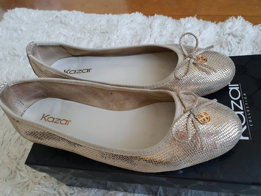 Baleriny kazar 36 skóra naturalna