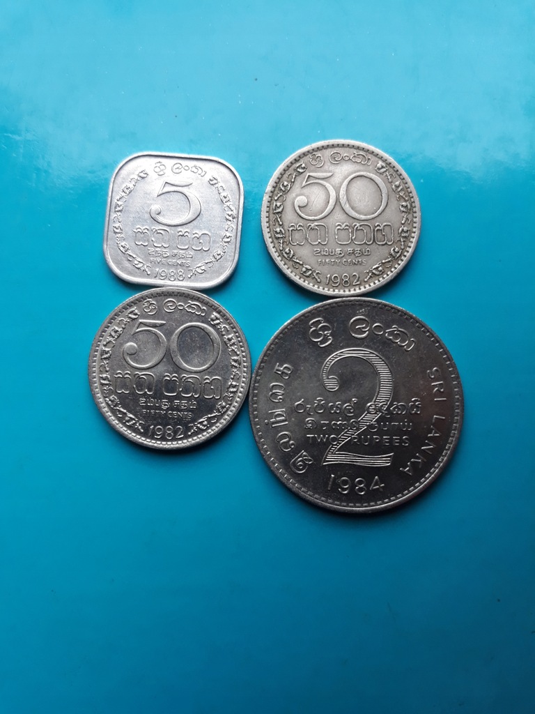 Zestaw monet - Sri Lanka