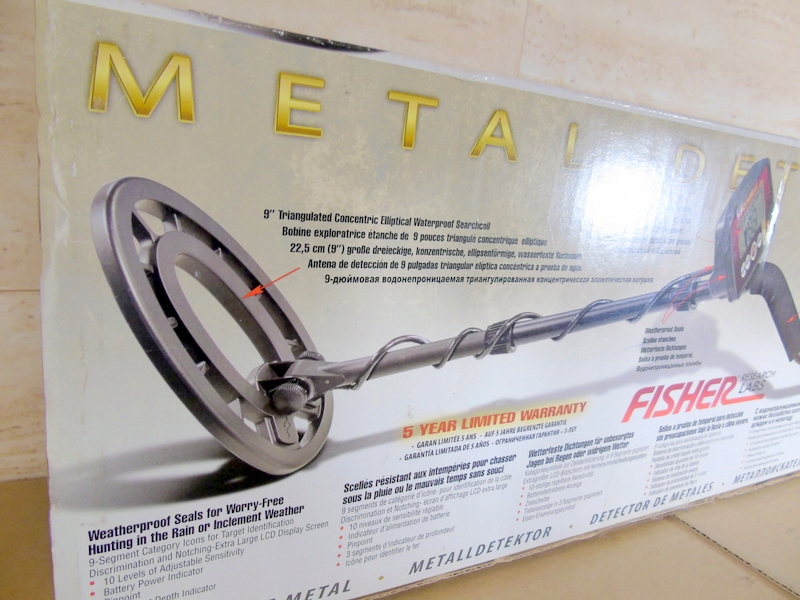 WYKRYWACZ METALI FISHER F22 PRAWIE NIE UŻYWANY
