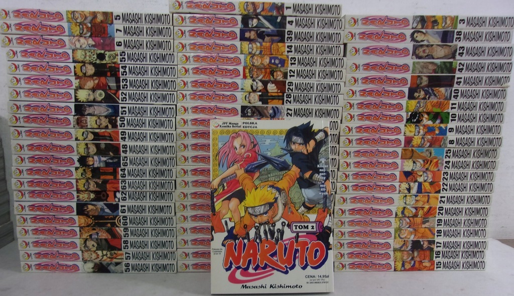 Naruto 65 książek