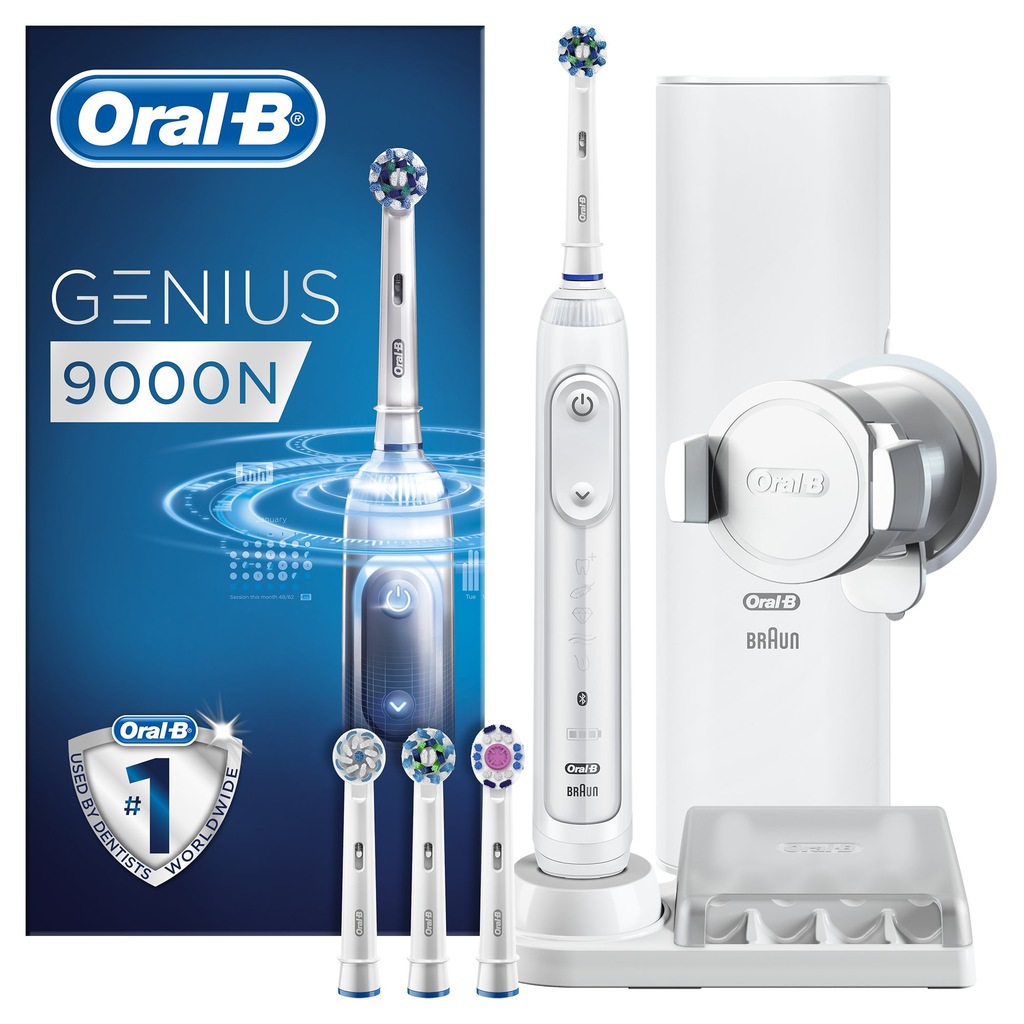 Szczoteczka elektryczna Oral-B Genius 9000N White