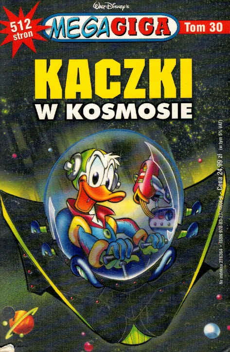 Kaczki w kosmosie Tom 30 Gigant Mamut Walt Disney