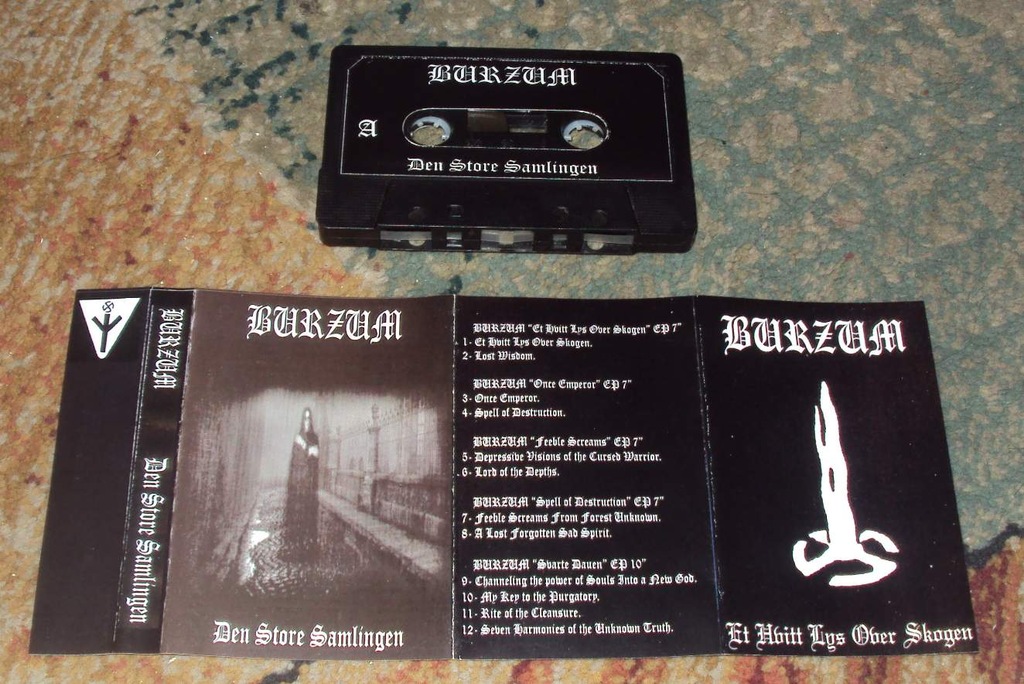 BURZUM den store samligen MC'91 Darkthrone Emperor