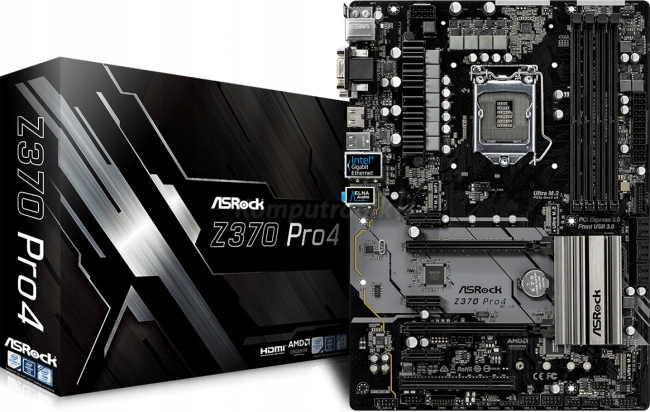 AsRock Z370 Pro4 / Core 8 i 9 gen. / GW 2021