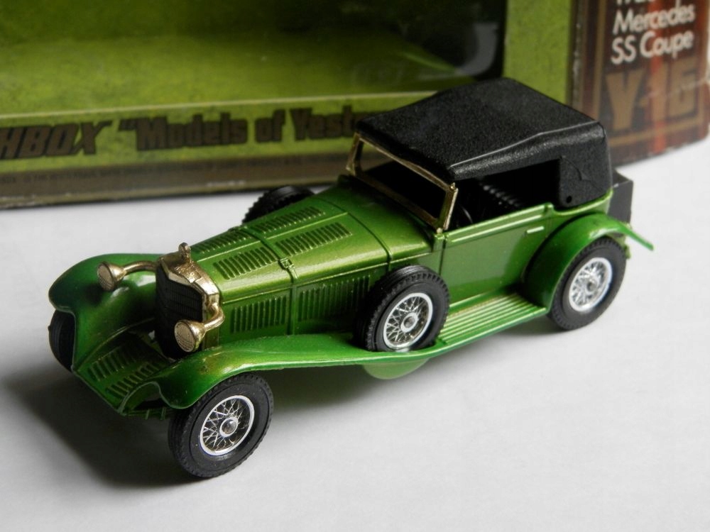 1928 MERCEDES SS COUPE MATCHBOX YESTERYEAR (19)